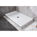 Free Shipping 48"x36" Corner Shower Pan Bathroom Non-slip Shower Base
