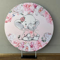 Party Supplies Stretch Circle Tension Fabric Arch Backdrop Stand Fabric Cover Round Backdrop