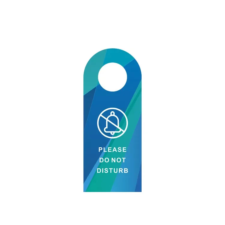 Custom Printing Hotel Door Hanger Hook/flyer