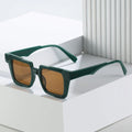 STORY STY6114 Fashionable Women Sun Glasses Pink Square Rectangle Frames Shades Sunglasses UV400 Designer Rainbow Sunglasses