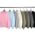 2023 Winter Solid Eco-Friendly Warm Fleece Acid Wash Heavy Weight Jumper Hoodie Plus Size Men Oversized Vintage Hoodie Tracksuit