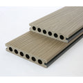 WPC Decking Eco-friendly Modern Waterproof Click Smooth Wood Plastic Composite Outdoor Deck Dual Lock 5-Year Warranty