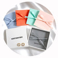 Custom Logo Screen Printed Drawer Box With Microfiber Jewelry Bags Pouches  Storage Jewelry Container