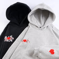 Heavyweight Custom Men's Hoodie OEM French Terry Fleece Chenille Embroidery 3D Pattern Autumn Sweatshirt