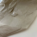 925 Sterling Silver Open Adjustable Chunky Heart Ring Waterproof Ring