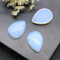 HZ 18*25mm Natural Loose Opalite Gemstone Drop Shape Cabochon Wholesale Crystals