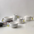 Solhui Cute Ceramic Duck Handle Mug Coffee Cup Saucer Teapot Soup Bowl Dinnerware
