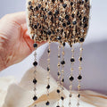Wholesale Jewelry Accessories Retaining Crystal Diamond Chain Necklace Bracelet Headband Material Chain for Jewelry Making