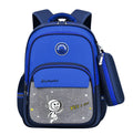 2 PCS Set Kids School Bags for Student Primary School Orthopedic Backpack With Pencil Case Suitable for Grades 1-3 to 6