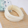 10mm Arched No Teeth Plastic Hair Headbands Base Hair Hoops for DIY Women Kids Hair Accessories Plain Raws Hairbands
