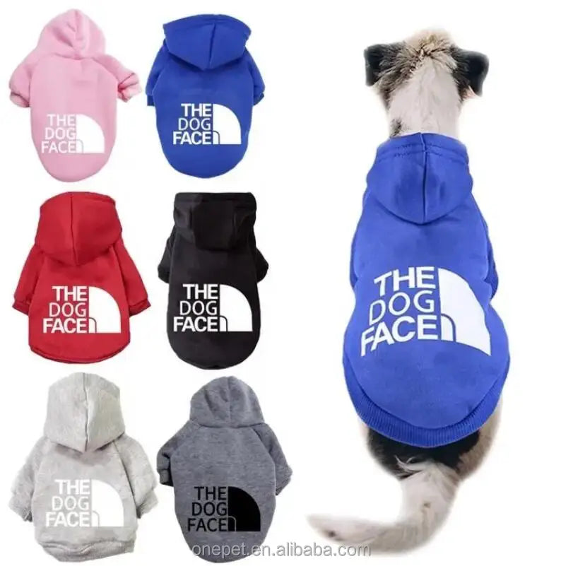 Brand Big Dog Hoodie Coat for XS-9XL Sizes Winter Summer Pet Dog Clothes Simple for Small Medium Large Dogs XXL XL Available