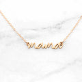 Mama Necklace Gold Mama Necklace 14kt Gold Jewelry Sets Necklaces Cadeau Maman Jewlery Sets for Women Joyas Dia De La Mama