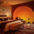 2021 Hot Selling Aluminum AlloyProjector Lamp LED Sunset Projection Light Halo RGB Lamp