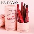 HANDAIYAN Customized 8 Colors Moisturizing Waterproof Long-Lasting Vegan Matte Velvet Lipstick Set (8x2.5g)