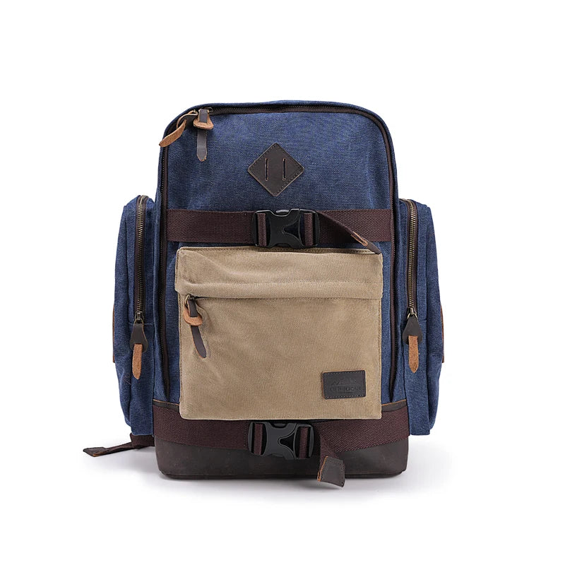 New Simple Canvas School Youth Backpack Men Laptop Bag Women Casual Business Canvas Backpack