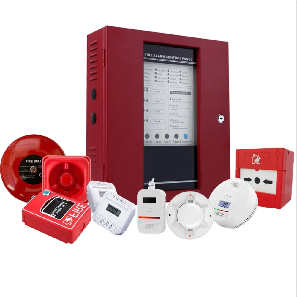 SUMRING 2 4 8 16 Zones Security System Control Panel Traditional Fire Alarm Control Panel