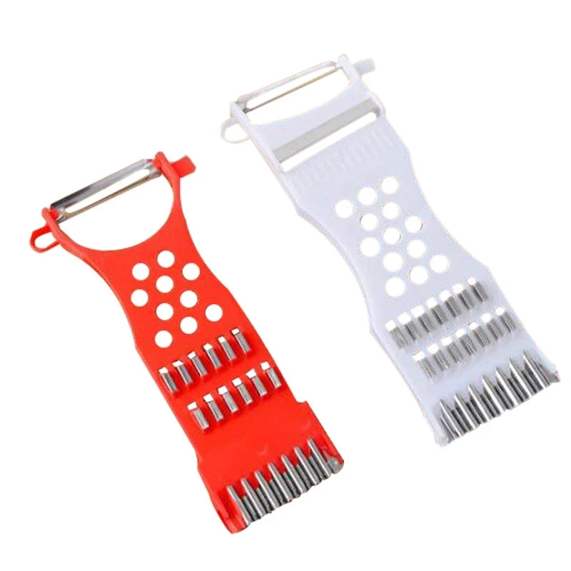 Kitchen Gadgets Vegetable Fruit Potato Peeler Manual Chopper Parer Julienne Slicer Multifunctional Vegetable Cutter
