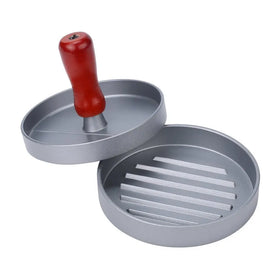 High Quality Round Shape Hamburger Press Aluminum Alloy Meat Beef Grill Burger Mold Kitchen Tool