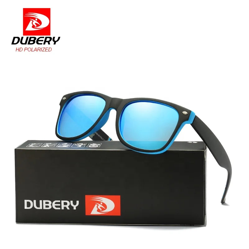 DUBERY  D728 OFFICIAL Polarized Sunglasses  Men  UV400 Protection  Sports Fashion Style Sunglasses 2025 Gafas De Sol Polarizadas
