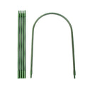 Outdoor Fixed Cross Plastic Clip Climbing Vines Steel Plant Support Stake Gardening Sticks