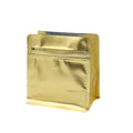 Custom Printed 125g 250g 500g 1 Kg Horizontal Square Flat Bottom Eight Side Seal Coffee Bag With One-way Valve and Zipper Lock