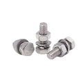 Exterior Infrastructure Fasteners 304 Stainless Steel Hex Bolt Kit with Nut and Washer Gate Public Lighting Pole Installation