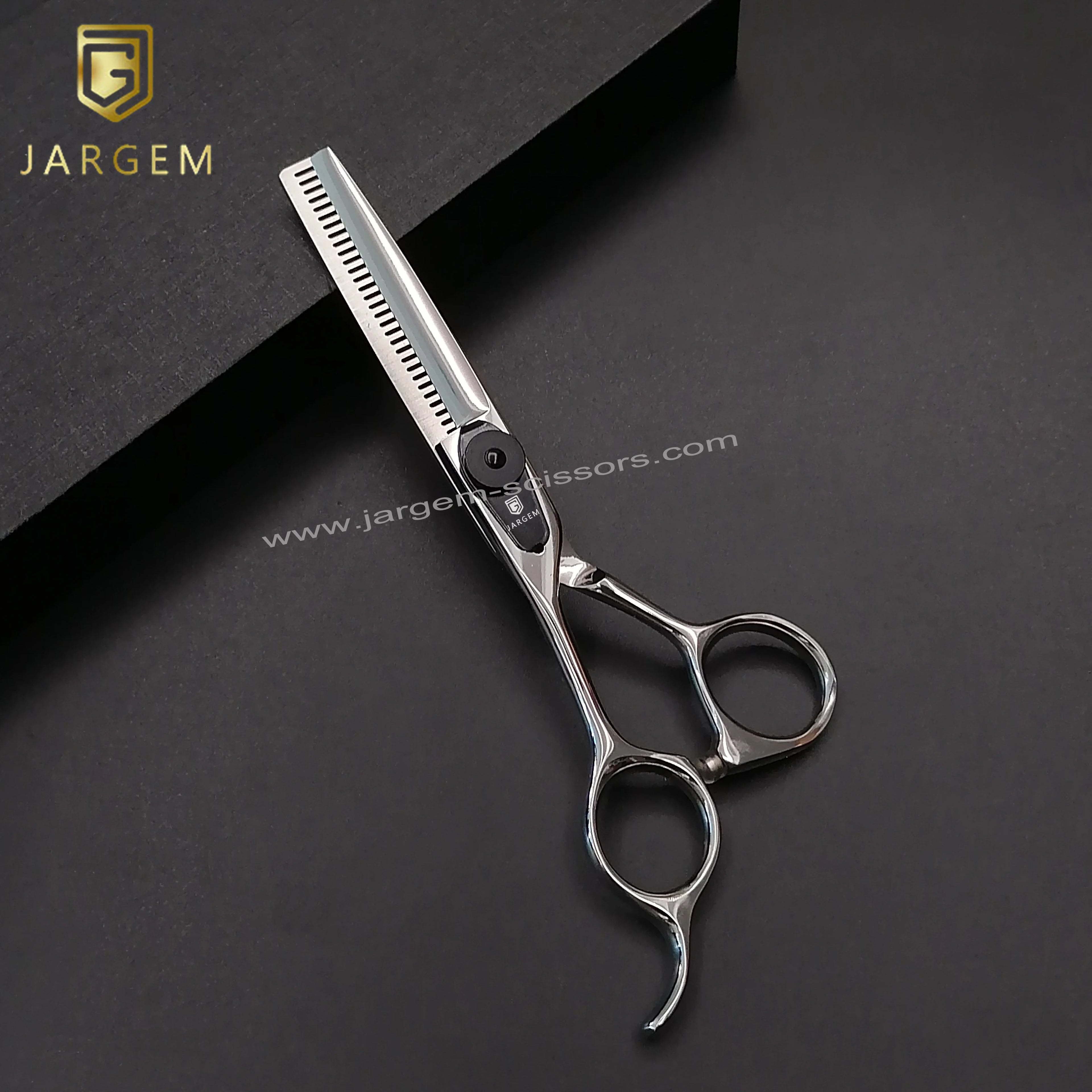 Professional Left Hand Scissors 30 Teeth Thinning Scissors 5.5 Inch Japan VG10 Hair Scissors Supplies