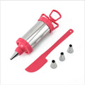 Manual Cookie Press Maker Machine Gun Decorating Squeezing Machine for Making Churros Device Fritters Baking Tool