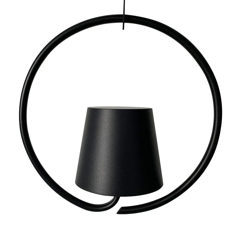 Nordic Design Cordless IP54 Outdoor Zafferano Poldina USB Touch Lamp Battery Rechargeable LED Wall Light