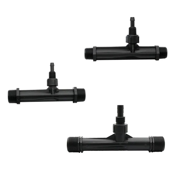 1/2" 3/4" 1" Male Thread Venturi Fertilizer Injector Irrigation Drip Device Flowers Fertilization Garden Water Tube Emitter