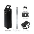 UTY 36V 13Ah 48V 10.4Ah 18650 Rechargeable Li-ion Electric Bike Batteries with 20A/30A/40A BMS for 250W/350W/500W Motor Ebike