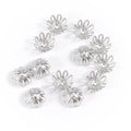 Jewelry Accessories Stainless Steel Flower Loose Spacer Bead for DIY Jewelry Making Findings