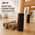 JAYA High Elastic Acrylic Knitted Furniture Leg Socks Anti-Scratch Floor Protector Pads for Chair and Table Feet MegaBDM