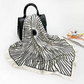 Custom Satin Scarf for Women Summer Popular Bag Scarf Stripe Dot Palestinian Scarf