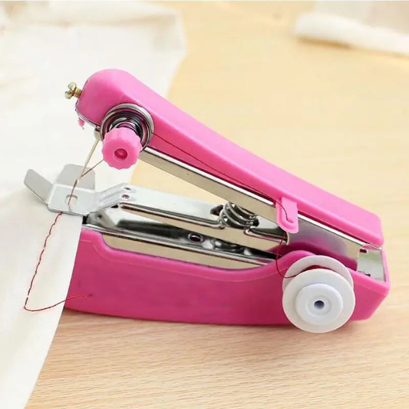 Zogifts Small Size Hand Held Mini Portable Mini Sewing Machine