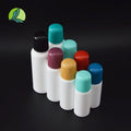 HDPE Makeup Smear Bottle 30ml 50ml 60ml 100ml Sponge Top Empty Plastic Container Liquid Medicine Bottle Smear Plastic Bottle