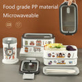 Cheap Price High Quality Handle Kids Lunch Box 2 Layer Microwave Plastic Food Warmer Bento Lunch Box