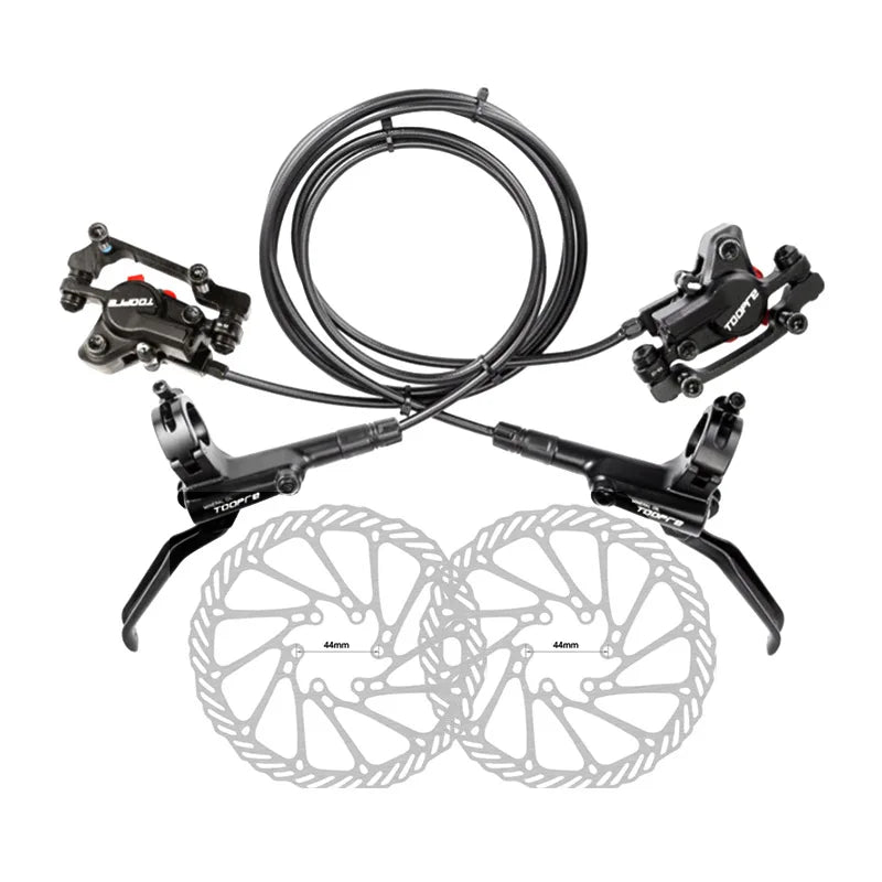 Toopre Hydraulic Disc Brake Set for Kids' Bikes BMX Road Bicycles Cruisers; for MTB Frenos De Bicicleta Accessories