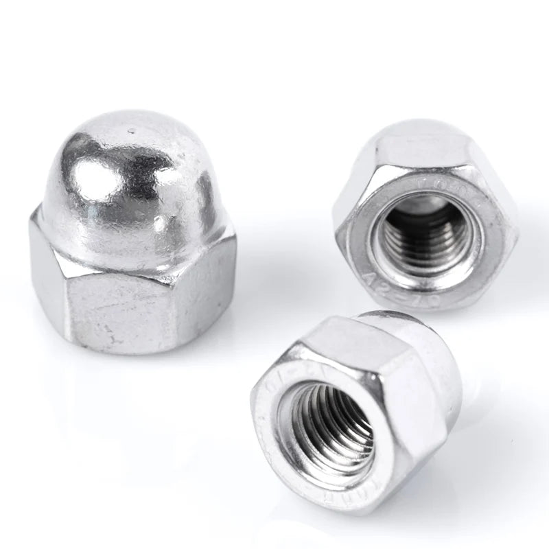 5/50pcs Acorn Cap Nut M3 M4 M5 M6 M8 M10 M12 M14 M16 M18 Stainless Steel Decorative Cap Nuts Caps Covers