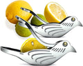Bird Shape Juicer Silver Stainless Steel Elegance Portable Mini Fruit Lemon Juicer Lime Citrus Juicer Squeezer
