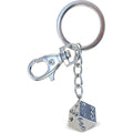 Rhinestones Fashionable Stylish Metal Alloy Durable Key Ring Bling Crystal Accessory With Clasp for Key Chain