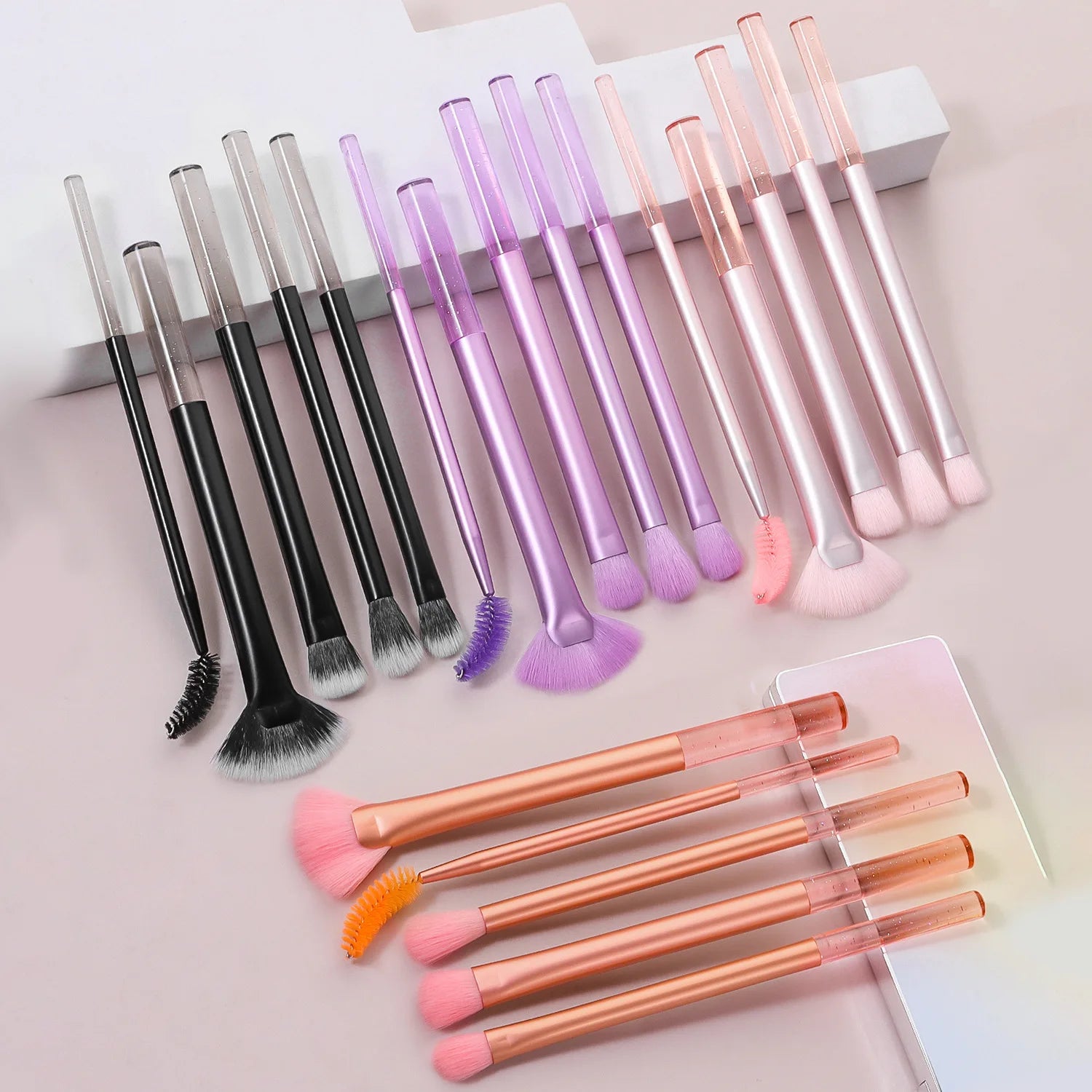 Professional Cosmetic Brush Set Private Label Lip Eye Make up Cosmetic Brush Set Eye Eyebrows Makeup Brush
