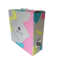 Support Customization Customized Logo Printing Paper Carton Corrugated Cardboard Box with Handle Packing Box