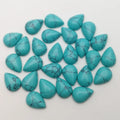 Huiying Loose Gemstone Jewelry Making Pendant Bracelet Earrings Top New Quality Natural Turquoise Stone 25*18Mm Cabochon Crafts