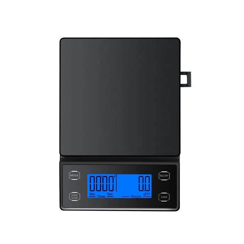 Back-Lit LCD Display Coffee Scale Multi Units Digital Espresso Scale 3kg and 5kg 0.1g With Timer