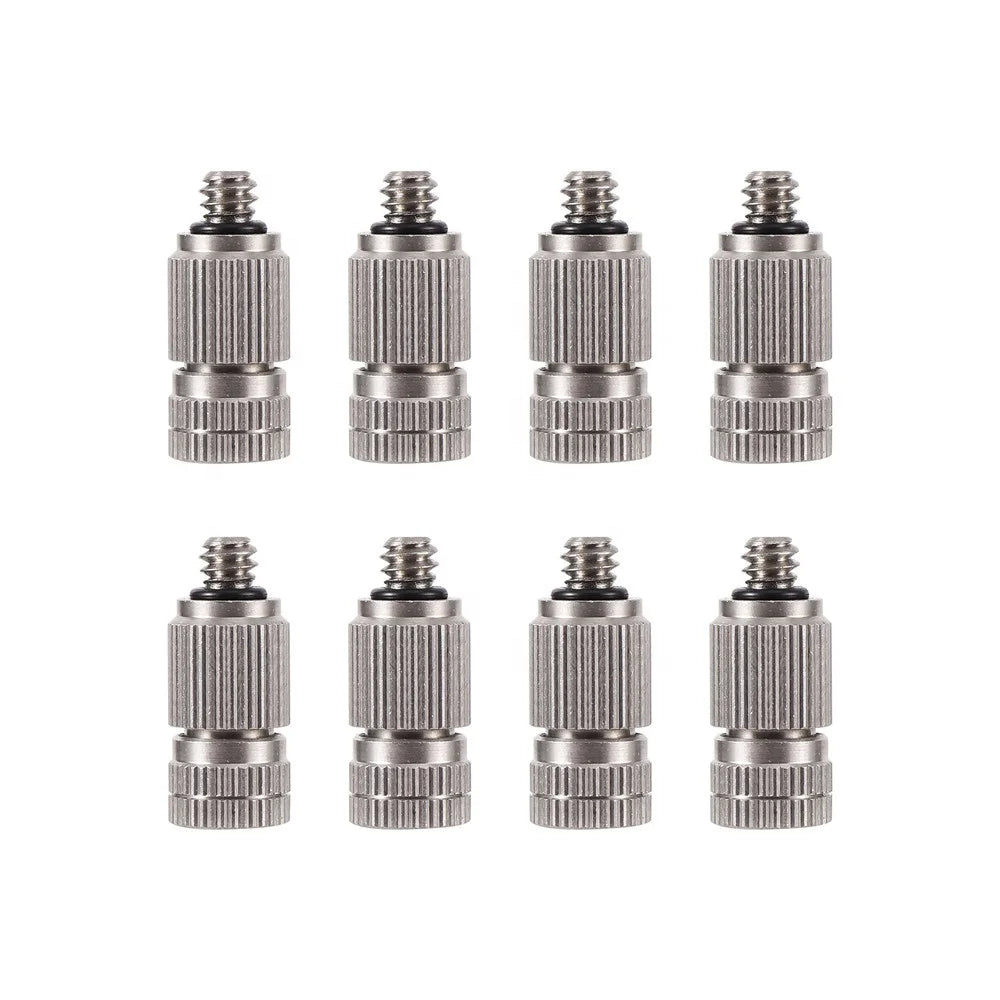 High Pressure Stainless Steel Mist Fog Nozzle Greenhouse Cooling Humidify Disinfection Sprayer