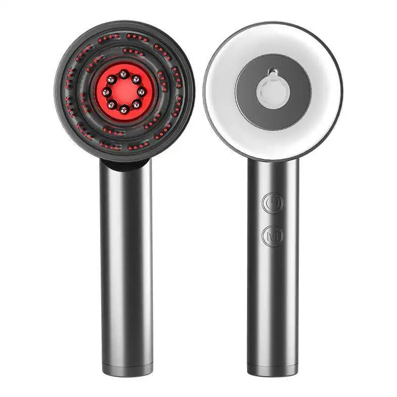 Oil Applicator Comb Care Product Brush and Hair Electric Scalp Massaging Red Light Therapy Massage Brush Scalp