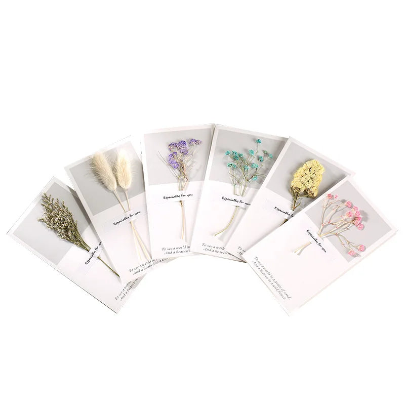 Creative Handmade Mothers Day Gifts Message Cards with Flower