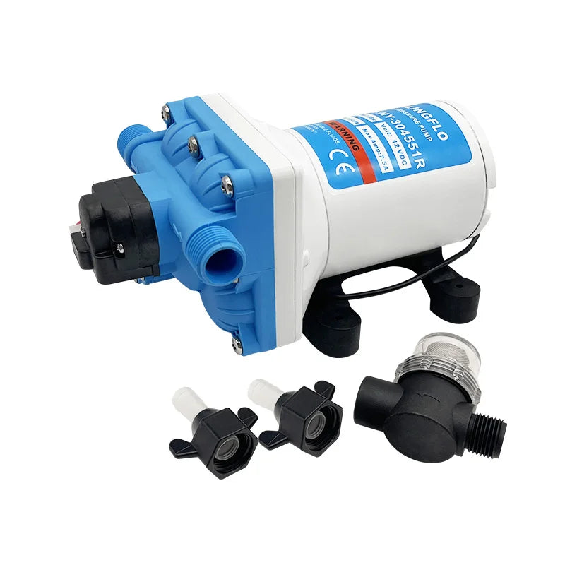 Sailingflo HY-304551R 12V DC 3GPM 55psi Marine OEM RV Diaphragm Water Pump