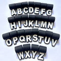 Classic Silicone Letter for Sport Tornado Titanium Necklace Baseball Number